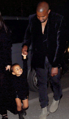 celebritiesofcolor:  Kanye and North West out in Armenia