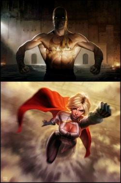 coolpops:Amazing Marvel / DC Character Illustrations