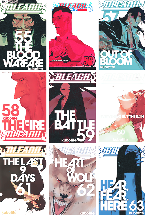 sawamuhra:   sawamuhra-deactivated20170628: bleach volume covers 1-72   