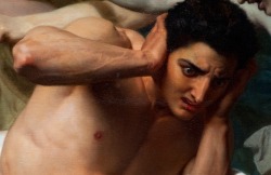 aqua-regia009:  “Les Remords d’Oreste” (The Remorse of Orestes or Orestes Pursued by the Furies) [1862] - William-Adolphe Bouguereau