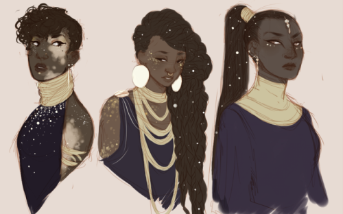 doodlesfromthebird:I took a slight look back on my night guardian sisters “humanoid” form and really wanted to redo them a bit, even thought it’s only been two or three months (and chances are they’ll probably change two or three months further