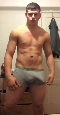 voyeurbulgedude:  Who is this hot exhibitionist?   Would like to find some more of his “work”!!