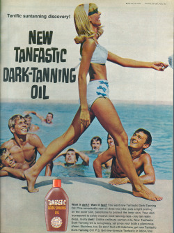 (via rchappo2002) Tanfastic ad. 1966