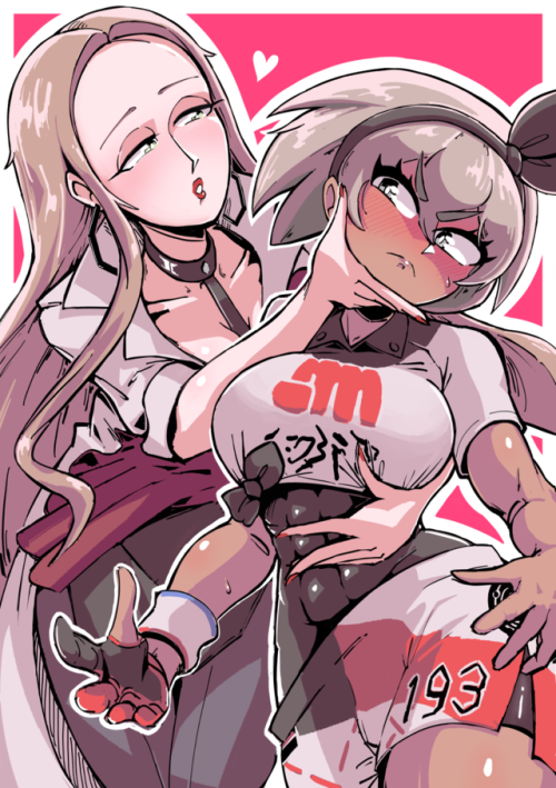 multitrip:just two galar girls hangin’ out