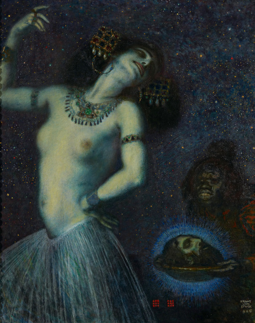 mysteriousartcentury:Franz von Stuck (1863-1928), was a German symbolist painter, sculptor, printmak