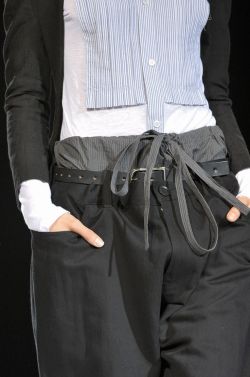 Patric-Dicaprio:  Yohji Yamamoto Spring 2012