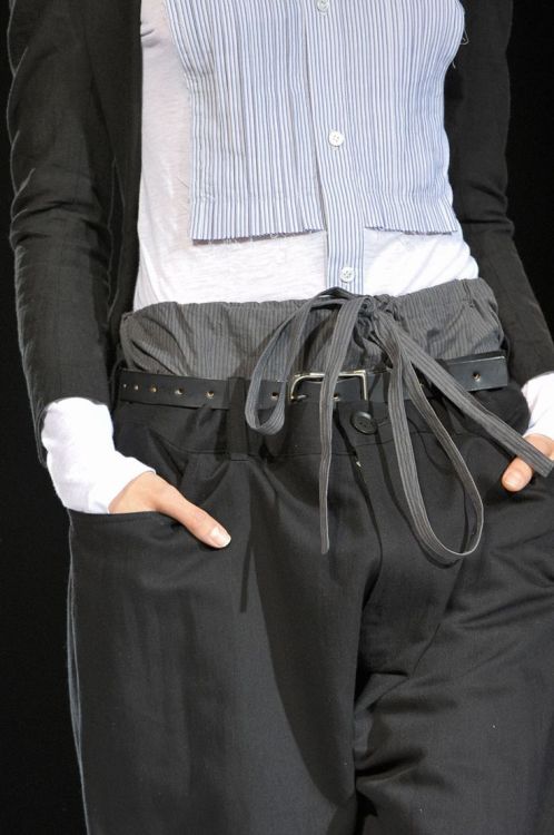 patric-dicaprio:  yohji yamamoto spring 2012