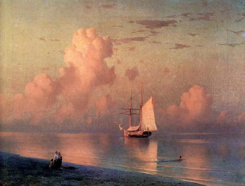 infected:The sunset,Ivan Aivazovsky, 1866