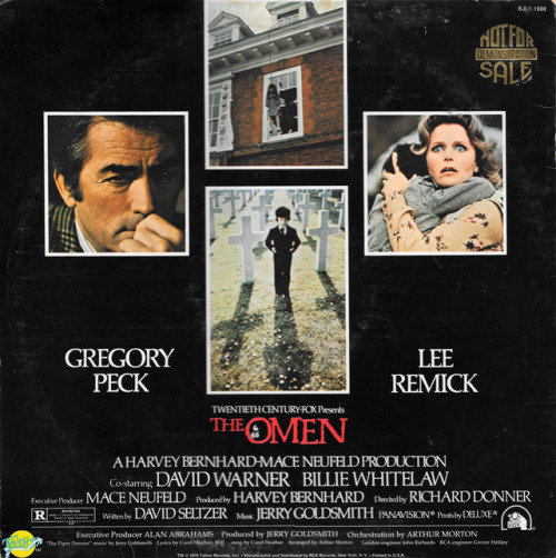 Jerry Goldsmith – The Omen (Original Soundtrack Recording) Tattoo Records, 1976