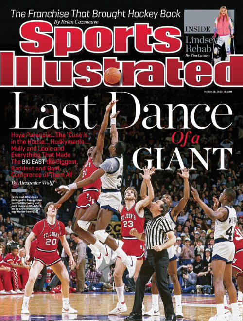 “Last Dance Of a Giant” - Sports Illustrated - March 18, 2013
