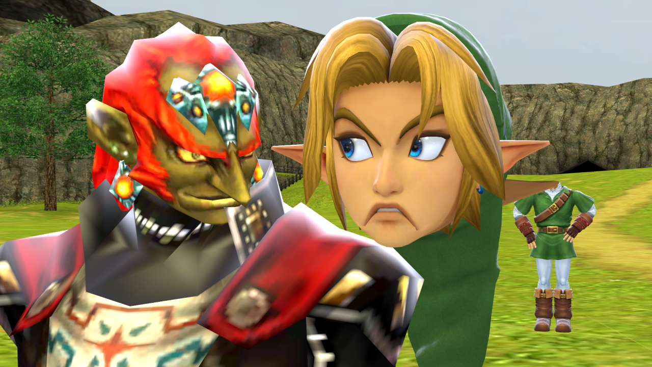 roaxes:  “HEARD YOU WERE TRYING TO KIDNAP ZELDA AGAIN!”
