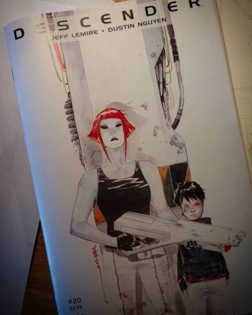out next Wednesday! #Descender issue 20!