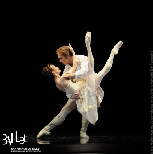 Snapped: Maria Kochetkova and Johan Kobborg in MacMillan’s Manon at last night’s Opening