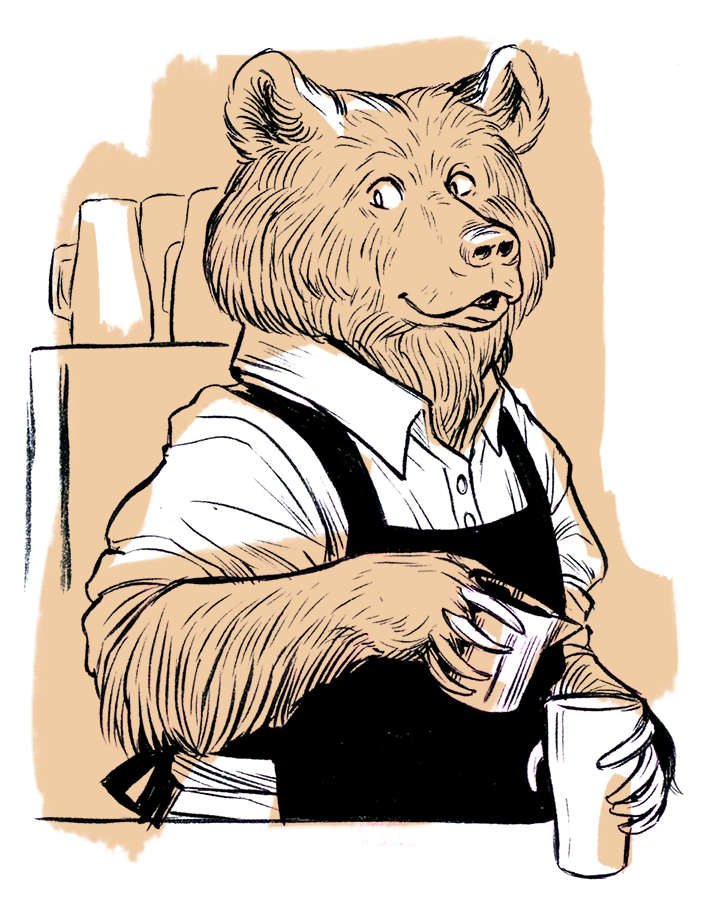 friendswithfangs:Some bearistas I’ve been posting on Twitter this week! I also