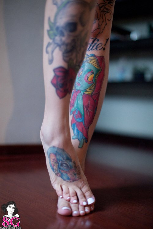 sgfeet:  Haylie - The Spiteful Chant  SuicideGirls.com
