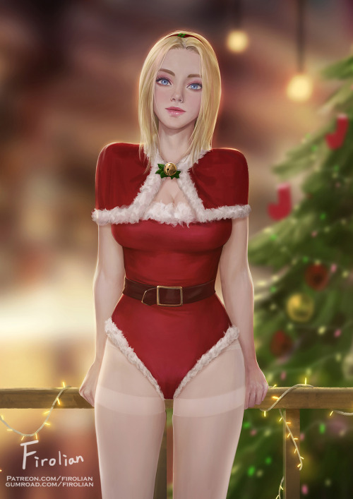 Lux - Christmas firolianwww.pixiv.net/artworks/95638424