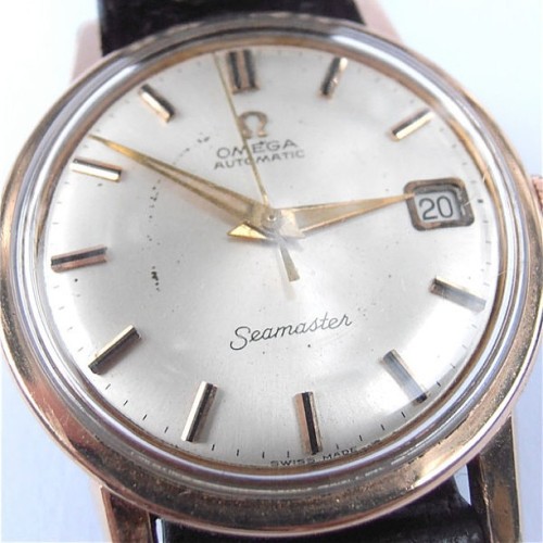  excellent vintage Omega 60s Seamaster automatic men’s dress watchhttp://bit.ly/1AB1Abtava