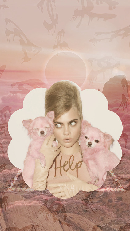 Cara Delevinge iPhone 5/5S (Can be used on iPhone 4/4S) | please like if sa