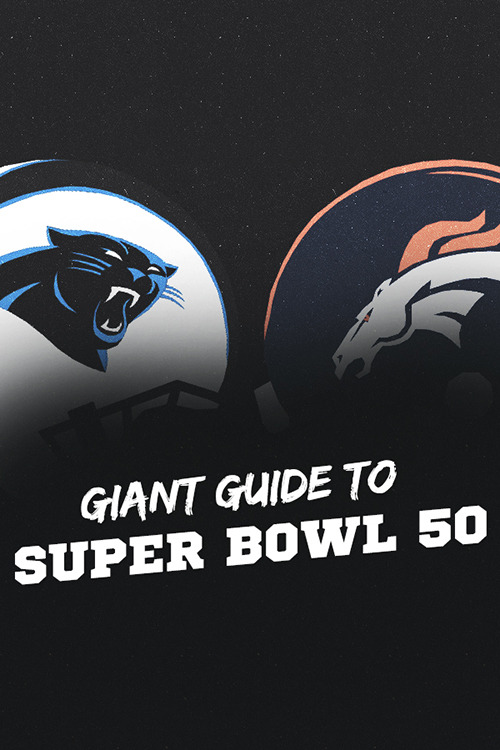 Giant Guide To Super Bowl 50In case you haven’t heard, Super Bowl 50 is this Sunday. Here’s everything you need to know to be prepared.