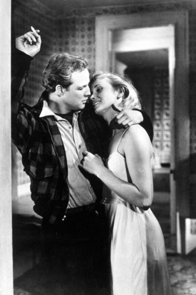 Marlon Brando and Eva Marie Saint in On The Waterfront (1954)