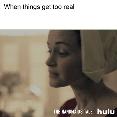 Prepare accordingly. The Handmaid’s Tale now streaming only on Hulu.