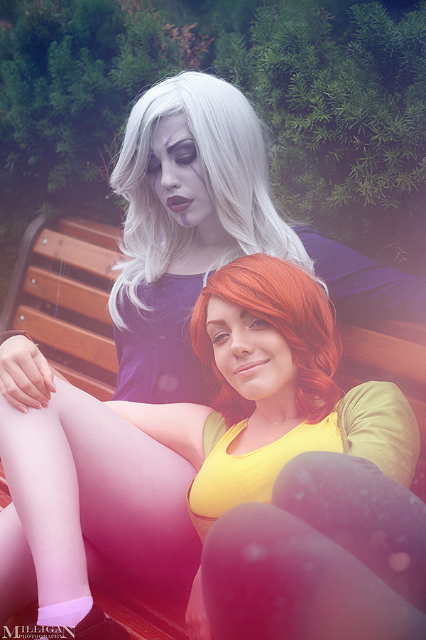 Our little casual summer shooting from summer 2014 x)))Maria as DrowKarina as WROlya