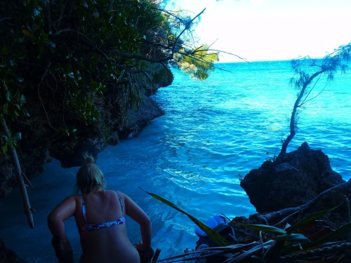 We found a Secret snorkelling spot in lifou