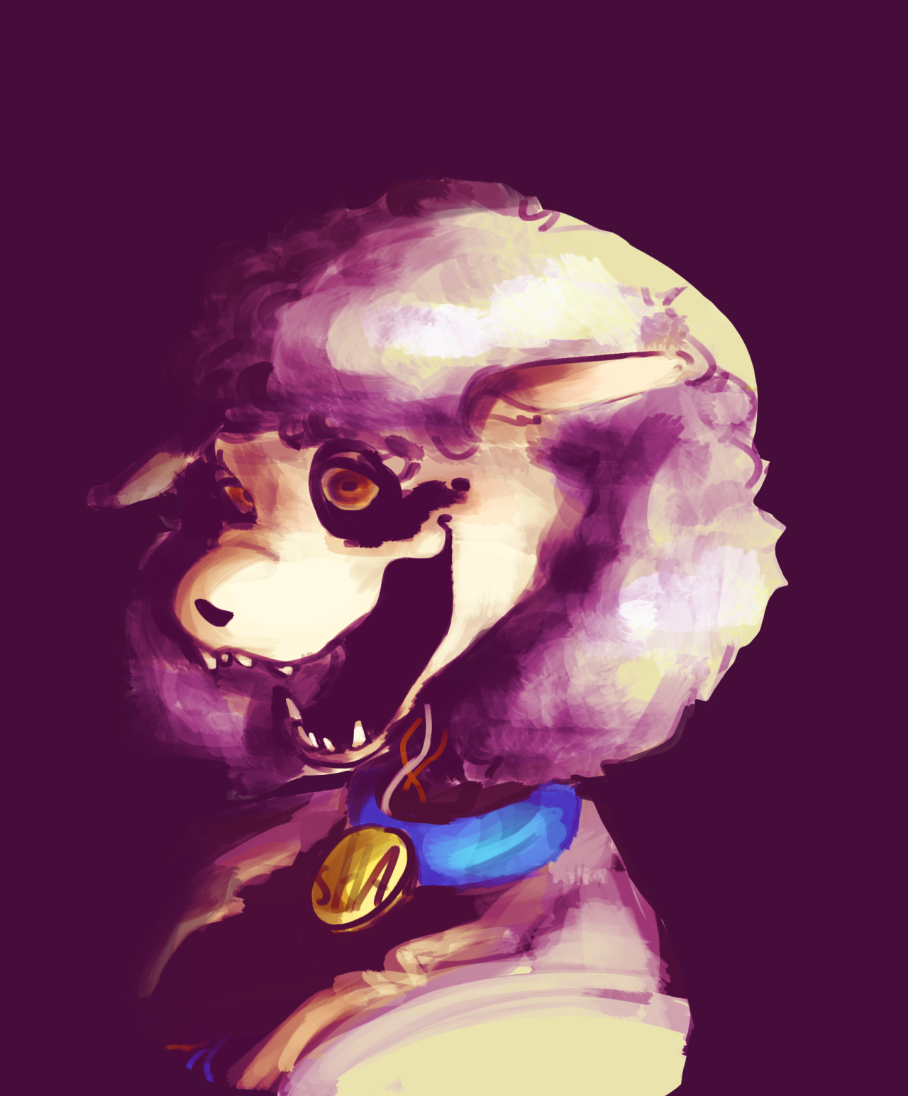 Sha the Sheep from The Walten Files (Art by me @trippy_hyena) : r