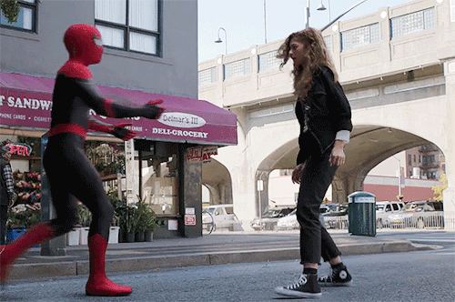 Peter + MJ In No Way Home