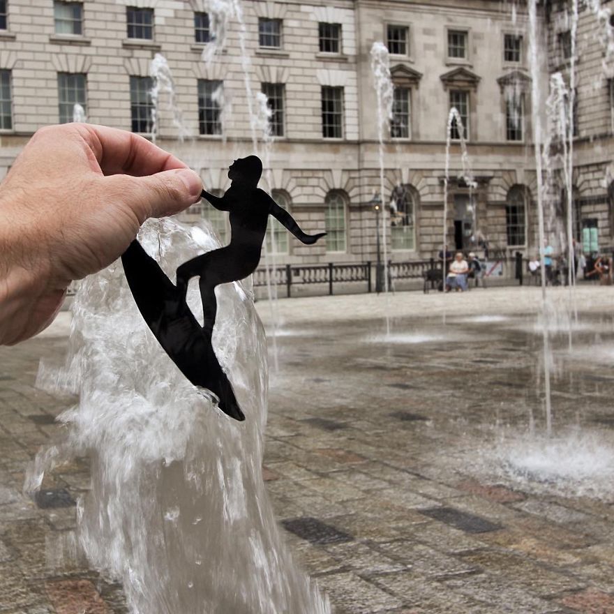 visitamitumblr:  Transformo paisajes famosos utilizando recortes de papel[Click en