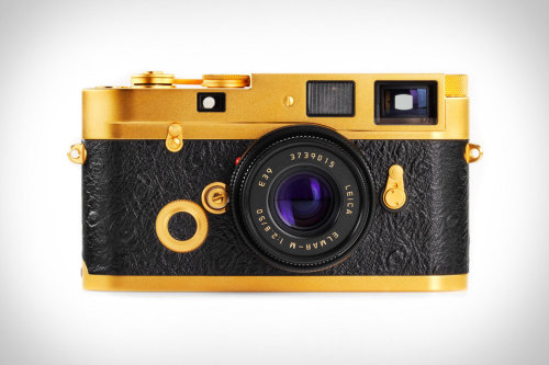 Leica MP Unique Gold Analog Camera !Released in 2003, the Leica MP is the most recent of the company