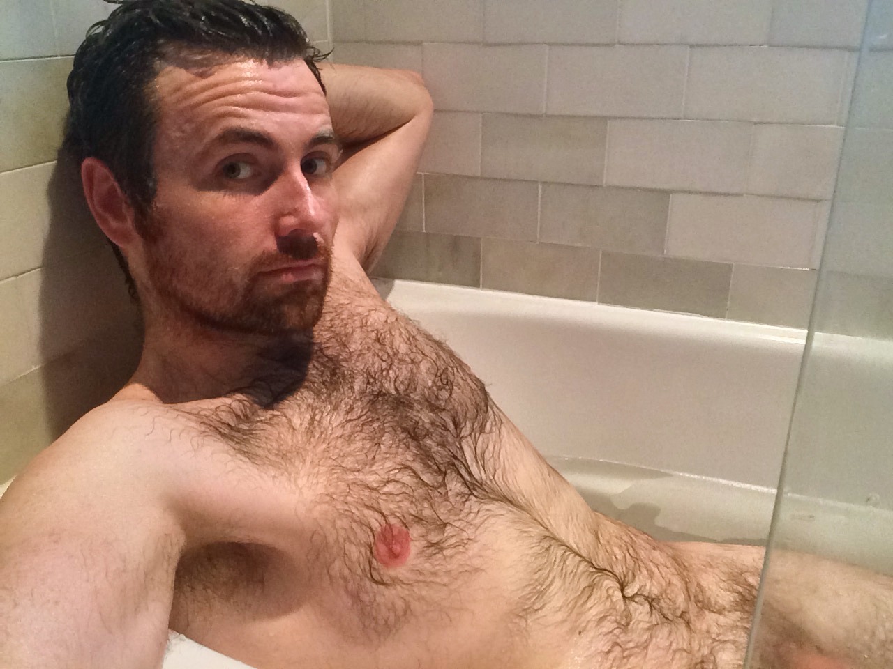 parkermassey:  Whenever I feel under the weather, I usually take a bath. There’s