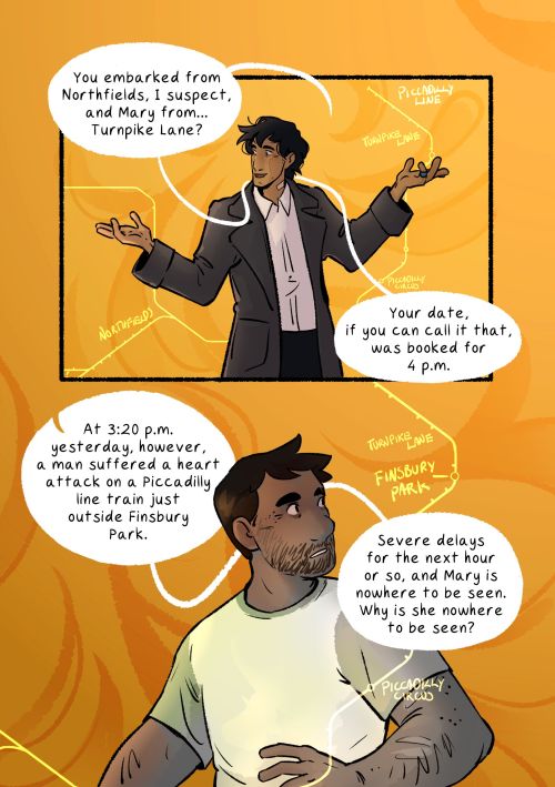 Happy 1 Year Anniversary To Mr Sherlock Holmes! Here's A Litttleee Celebratory Comic From Me