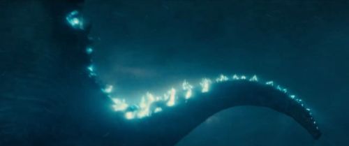 The pounding sound of Godzilla’s dorsal fins as they charge in King of the Monsters is taken from th