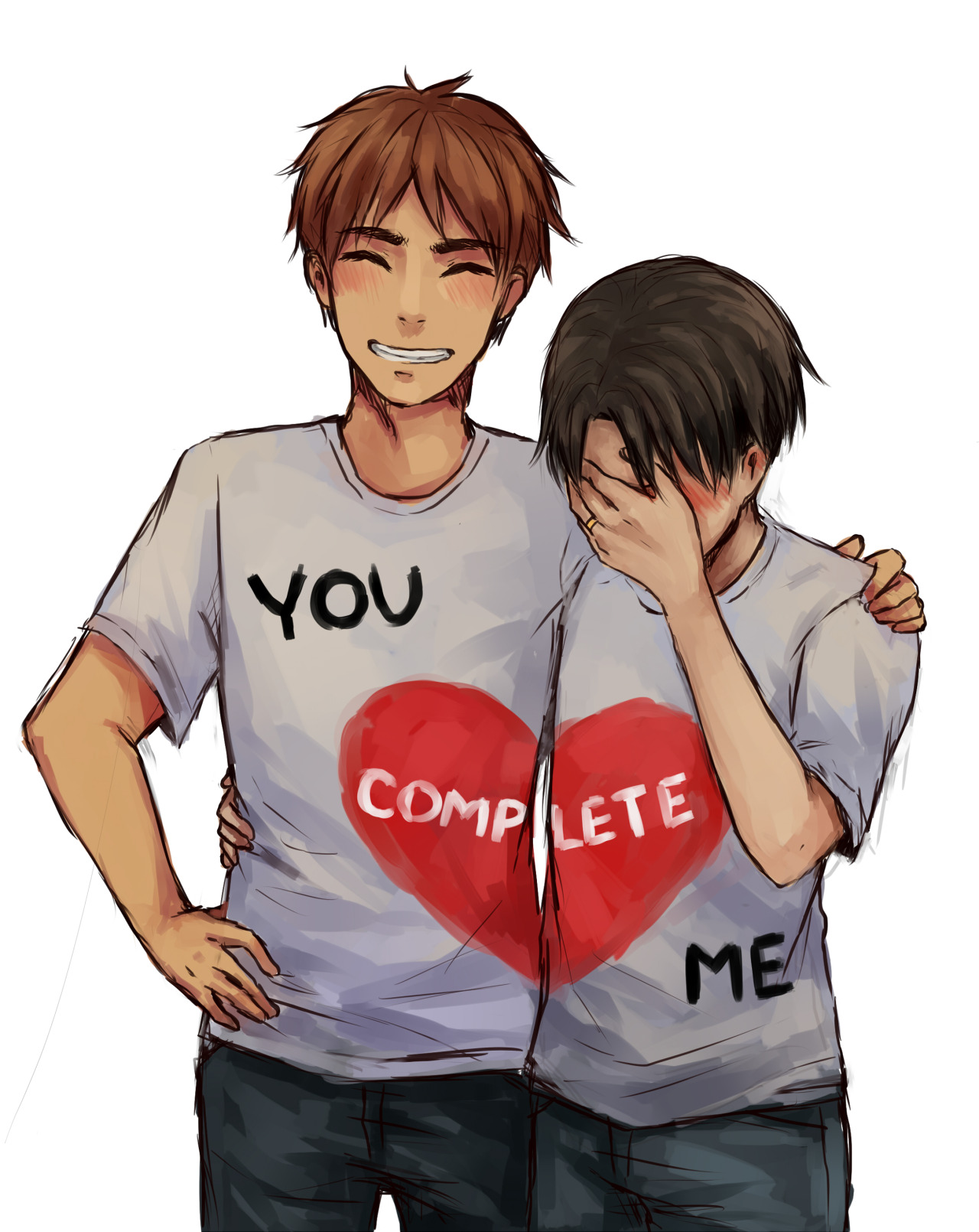 blauerozen:  Eren thinks it’s cute. 