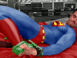 Superman in peril! Kryptonite’s trap!