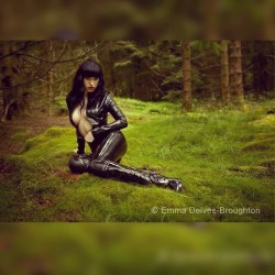 lucyfuruk:  Happy Earth Day everyone ♡♡♡ Photo : Emma Delves Broughton Catsuit: @ladylucielatex #earthday #forest #nature #fetishphotography #fetishmodel #girlsincatsuits #girlsinlatex