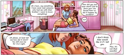 typicallyunique204:  Sister Catches Brother part 1 