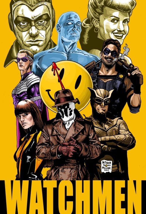 alternative-movie-posters:  Watchmen by Nathan Milliner