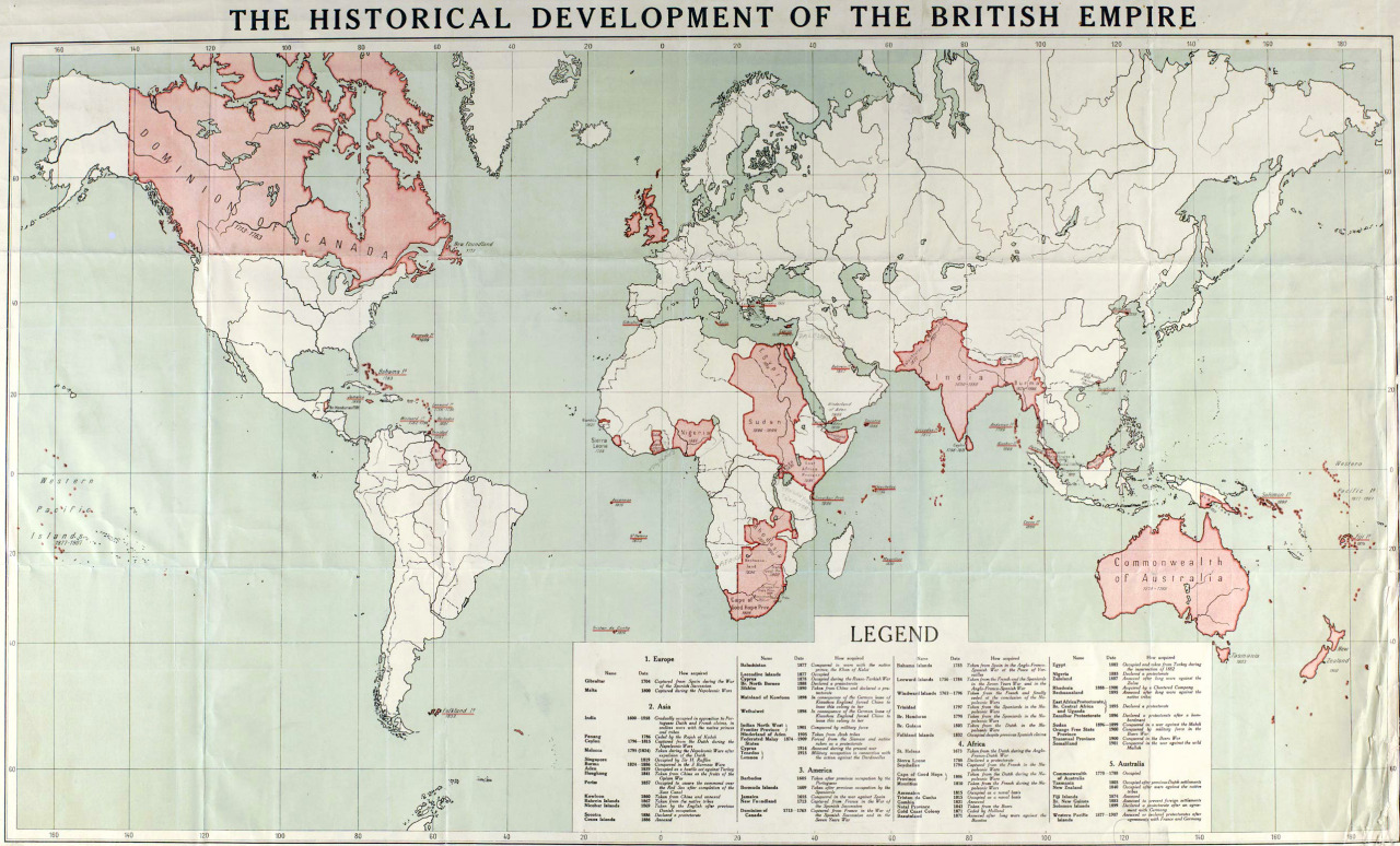 britain world map