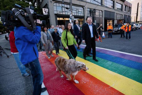 #Seattle Shutting Down Streets To Paint Crosswalks porn pictures