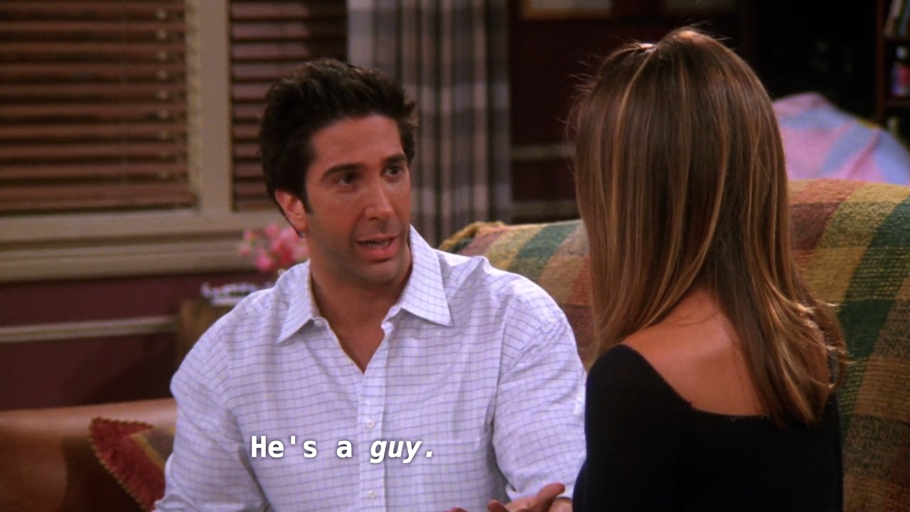 00dani:  intoasylum:  sometimes ross is the perfect example of a meninist  reminder