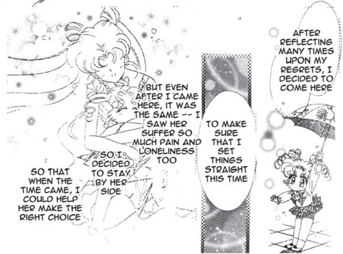 - Sailor Cosmos -Sailor Cosmos seems to be a very distant future form of Sailor Moon. An ambiguous l