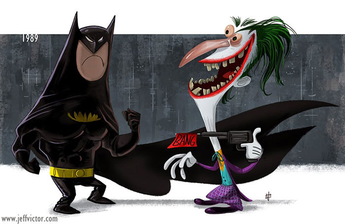 jedavu:  The Evolution of Batman Films, IllustratedJeff Victor, Los Angeles-based