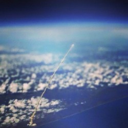 Rocket launch from Kennedy as seen from the