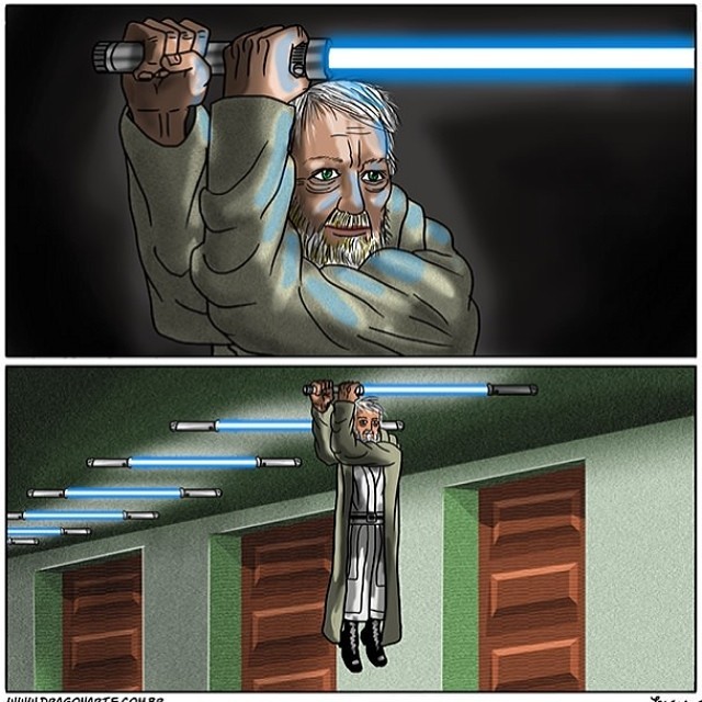 9gag:  A real Jedi
