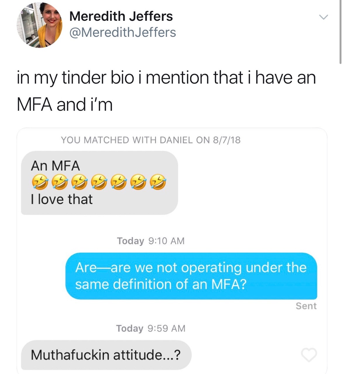 xxxflorencexxx: What he mentioned is arguably more useful than a MFA 