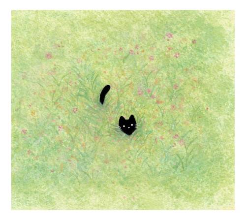 figdays:    Roaming Cat Print // MomoSweetPeach