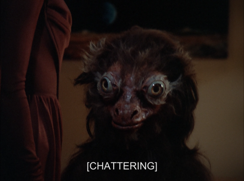 curly-italian:Mädchen Amick is on this episode of TNG and she turns into this thing