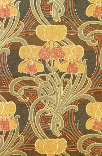 walzerjahrhundert:René Beauclair, Art Nouveau Pattern Designs, 1900